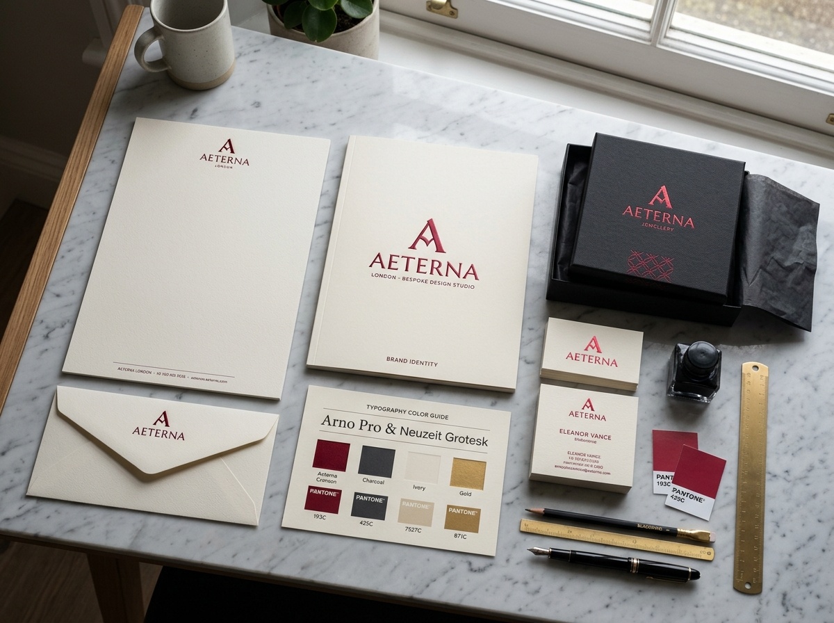 Comprehensive Corporate Brand Identity System